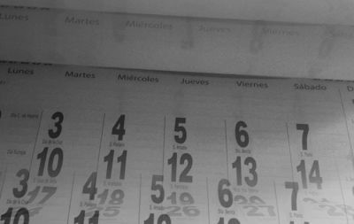 LA SEMANA DE LOS DIAS