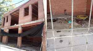 EDIFICIO EN CONSTRUCCION ABANDONADO, OTRO FOCO DE RATAS Y SUCIEDAD EN LA CALLE NUEVA